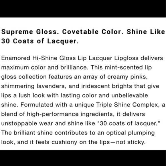 Marc Jacobs Enamored Hi-Shine Gloss Lip Lacquer Sugar High - Picture 12 of 12